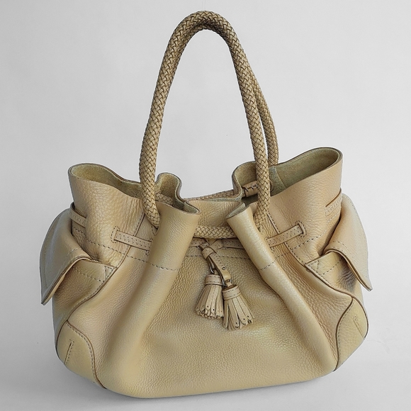 🪡Cole Haan Village SP08 Light Beige Pebbled Leather - Picture 2 of 13